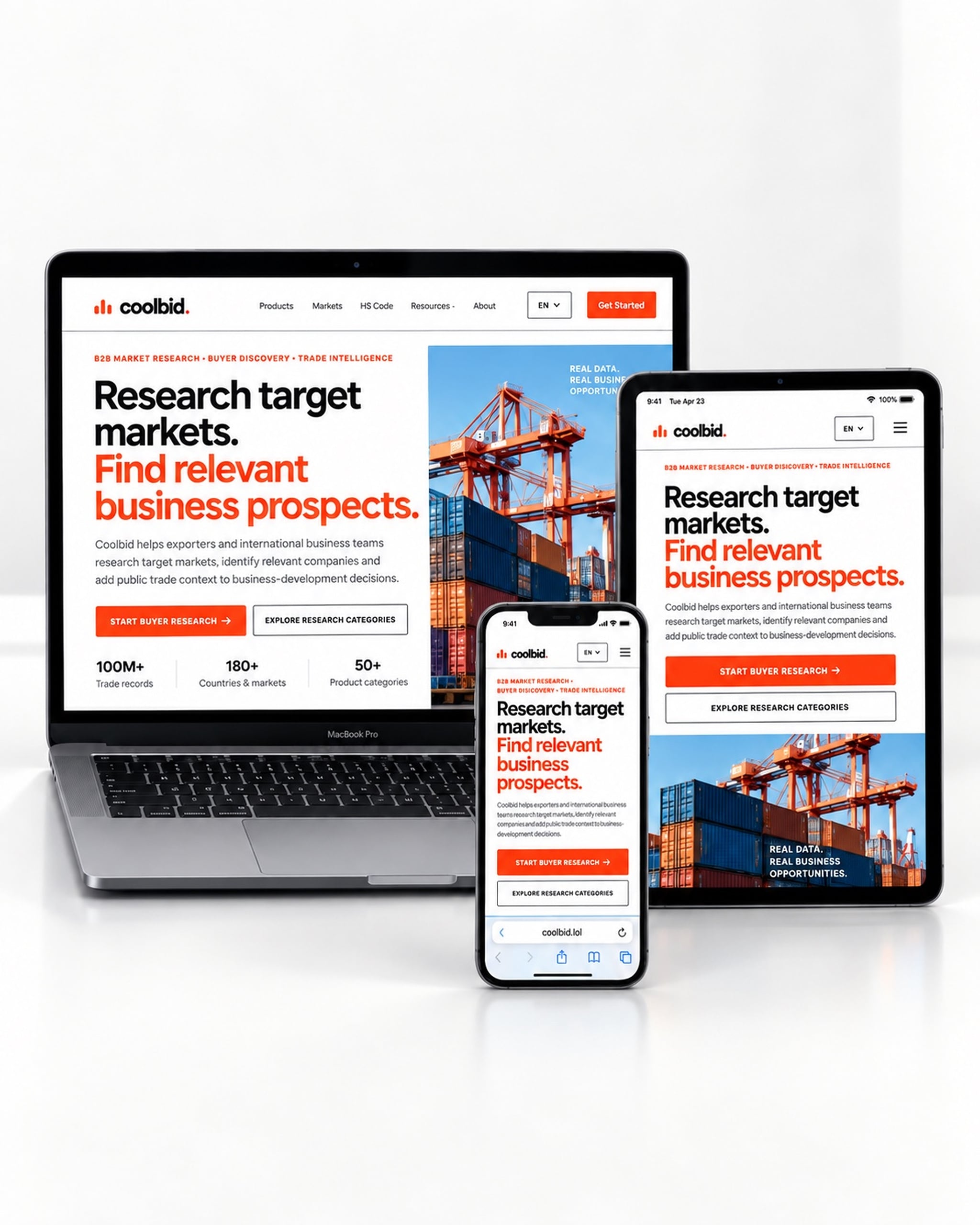 Coolbid — AI Trade Intelligence — @126 LABS case study